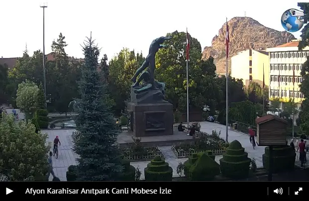 Afyon Anıtpark Canlı Mobese İzle