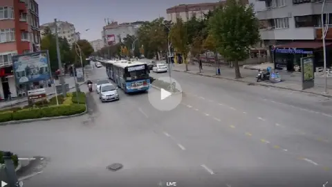 Çorum Bahabey Kavşağı Canlı Mobese İzle