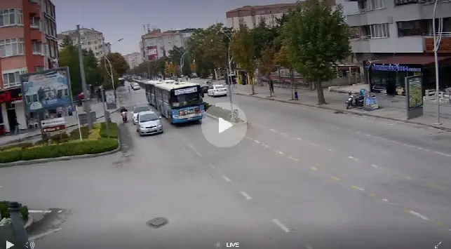 Çorum Bahabey Kavşağı Canlı Mobese İzle