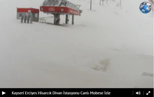 Kayseri Erciyes Hisarcık Divan İstasyonu Canlı Mobese İzle