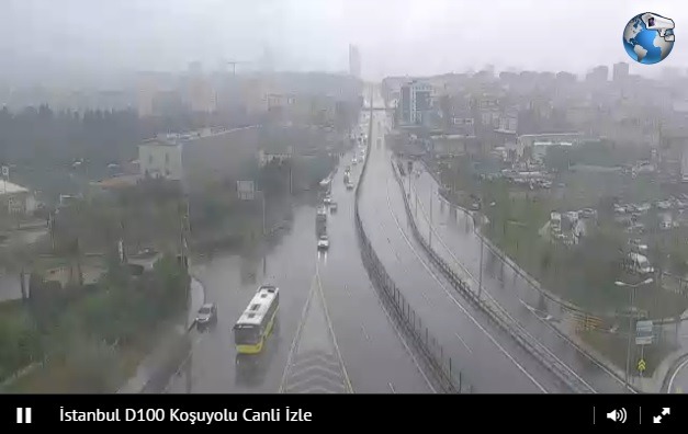İstanbul D100 Koşuyolu Canlı Mobese İzle