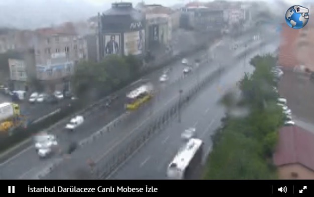 İstanbul Darülaceze Canlı Mobese İzle