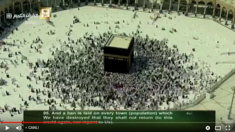 Mekke Canlı Kamera İzle