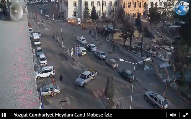Yozgat Cumhuriyet Meydanı Canlı Mobese İzle