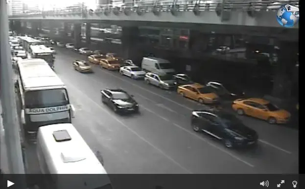İstanbul Mecidiyeköy Trafik Durumu Canlı İzle