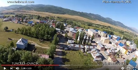 Tunceli Havadan Kamera Görüntüsü İzle