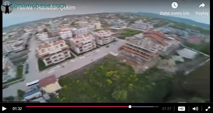 Yalova Havadan Kamera Görüntüsü İzle