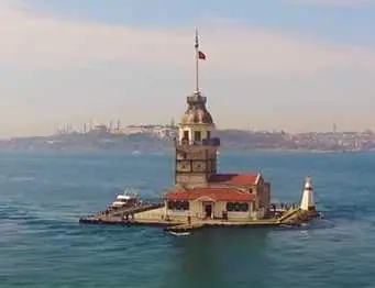 Kız Kulesi Havadan Kamera İzle