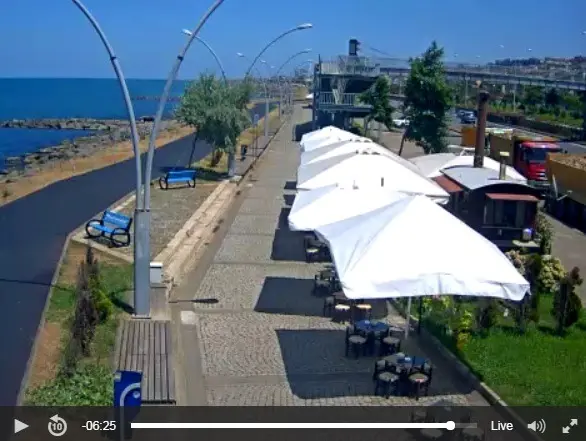 Trabzon Beşirli Sahili Canlı Mobese Kamera İzle