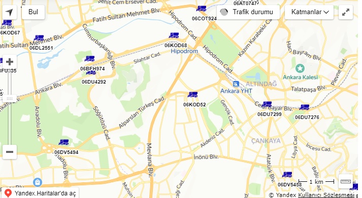 Ankara Gölbaşı Canlı Mobese İzle