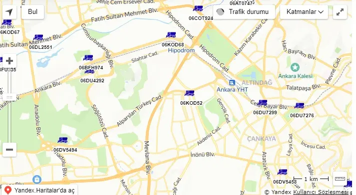 Ankara Gölbaşı Canlı Mobese İzle