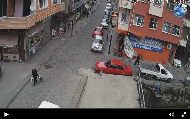 Ardeşen İlçe Merkezi Çarşıbaşı Canlı Mobese