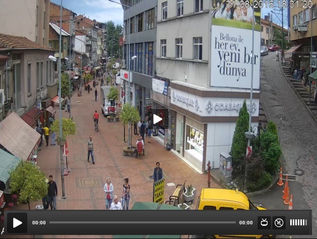 Çaycuma Atatürk Caddesi Canlı Mobese İzle