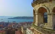 Havadan Galata Kulesi Kamera Görüntüsü