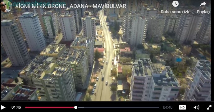 Hava Kamerası İle Adana Turu İzleyin