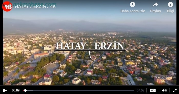 Erzin Havadan Kamera Görüntüsü İzle