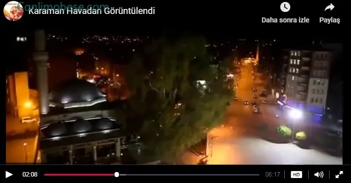 Karaman Havadan Kamera Görüntüleri İzle