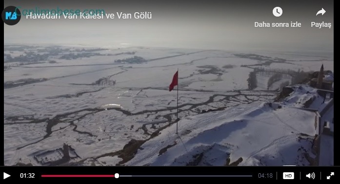 Havadan Van Kalesi Kamera Görüntüsü İzle