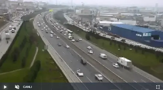 İstanbul Çamlıca Gişeleri Canlı Mobese İzle