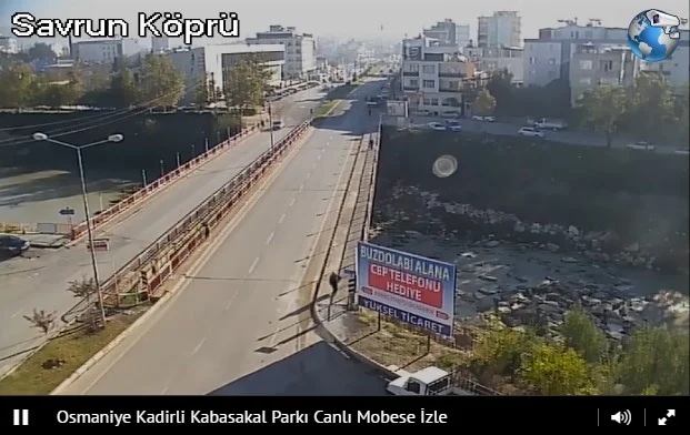 Osmaniye Kadirli Savrun Köprüsü Canlı Mobese İzle