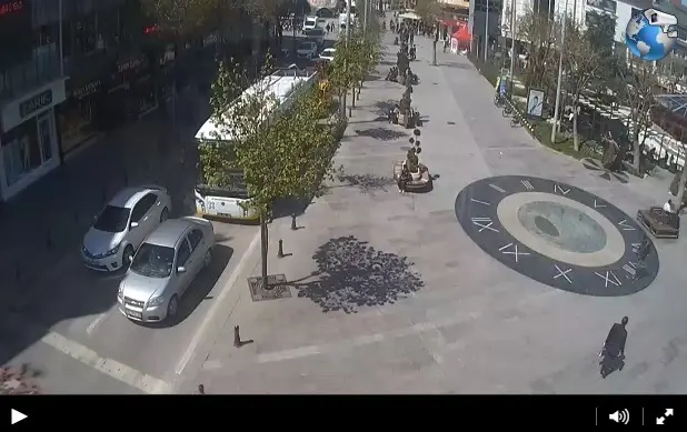 Konya Zafer Meydanı Yer Saati Canlı Mobese İzle