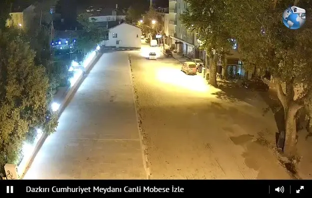 Afyon Dazkırı Cumhuriyet Meydanı Canlı Mobese İzle
