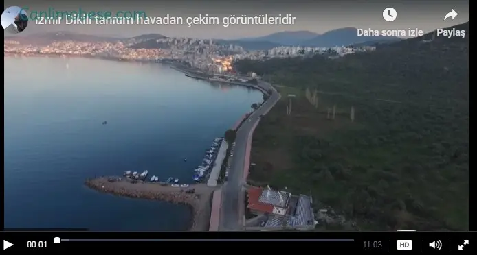 İzmir Dikili Hava Kamera İzle