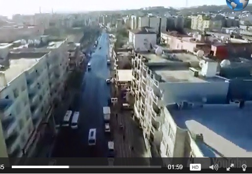 Cizre Havadan Kamera Görüntüsü İzle