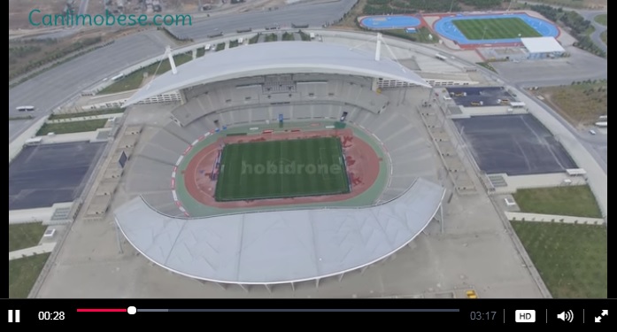 Havadan Atatürk Olimpiyat Stadı Kamera Çekimi İzle