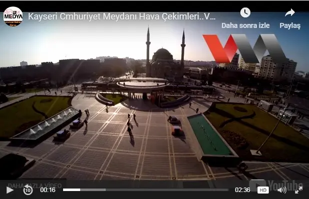 Kayseri Meydanı Havadan Kamerası İzle