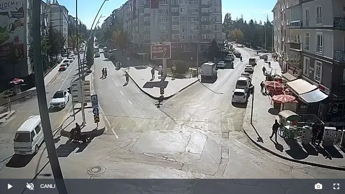 Konya İstasyon Caddesi Canlı İzle