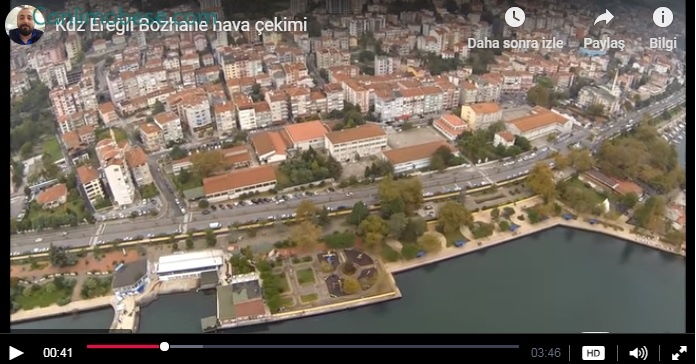 Ereğli Bozhane Havadan Kamera Görüntüleri İzle