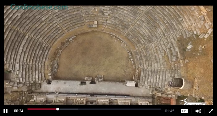 Aydın Sultanhisar Nysa Antik Kenti Havadan Kamera İzle