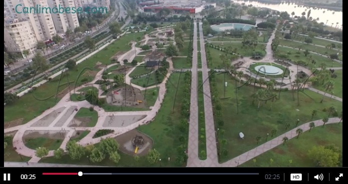 Havadan Adana Merkez Parkı