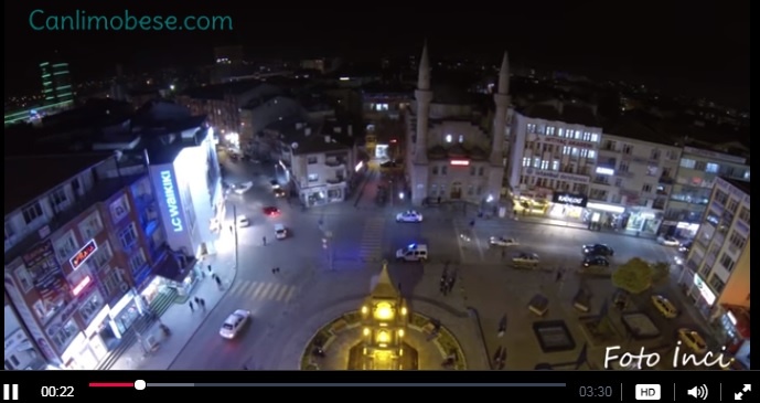 Aksaray Havadan Kamera Görütüsü İzle