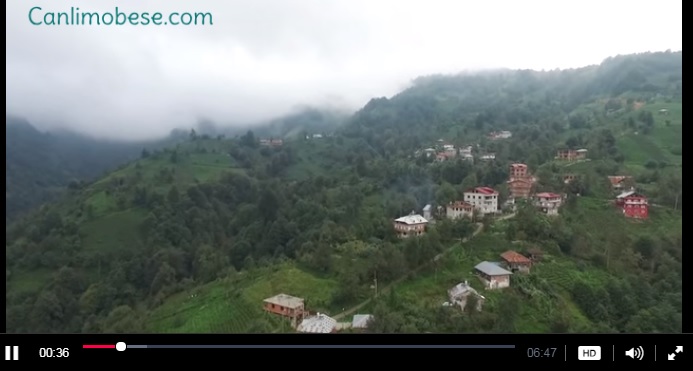 Rize Ardeşen Muttafi Köyü Havadan Kamera Görüntüsü İzle