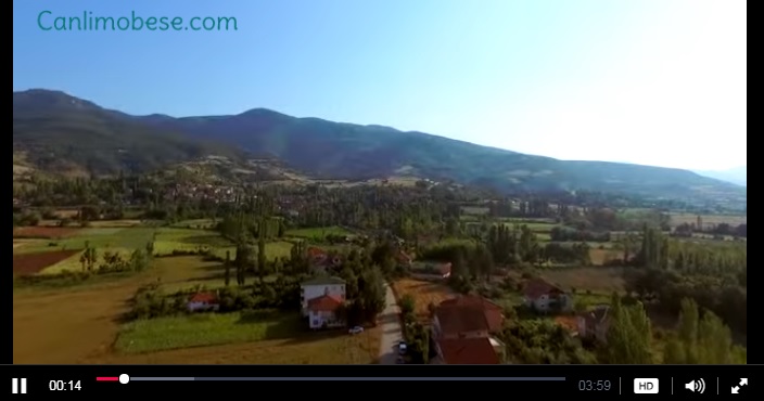 Amasya Ballıca Köyü Havadan