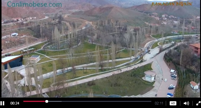 Aksaray Kılıçarslan Parkı Havadan