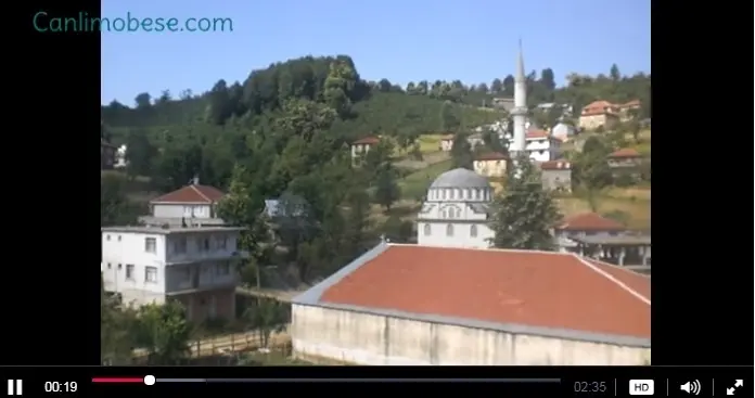 Düzce Kurukavak Köyü Havadan Kamera İzle