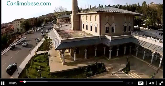 Aksaray Somuncu Baba Külliyesi Havadan Kamera İzle