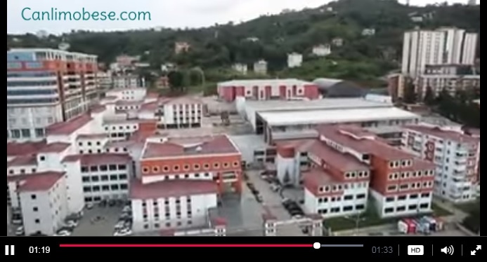 Rize Recep Tayyip Erdoğan Üniversitesi Havadan