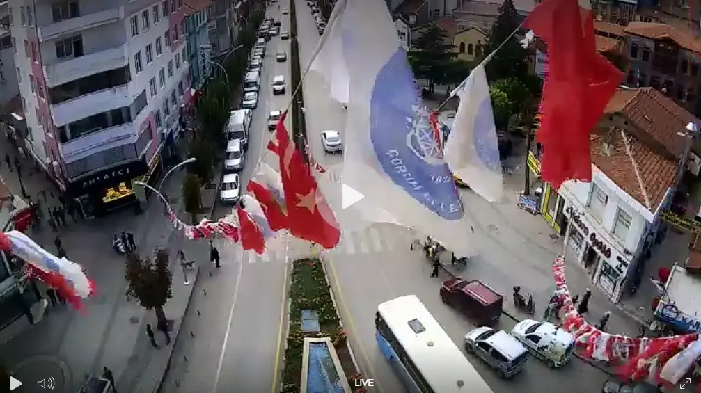Çorum Merkez Canlı Mobese İzle