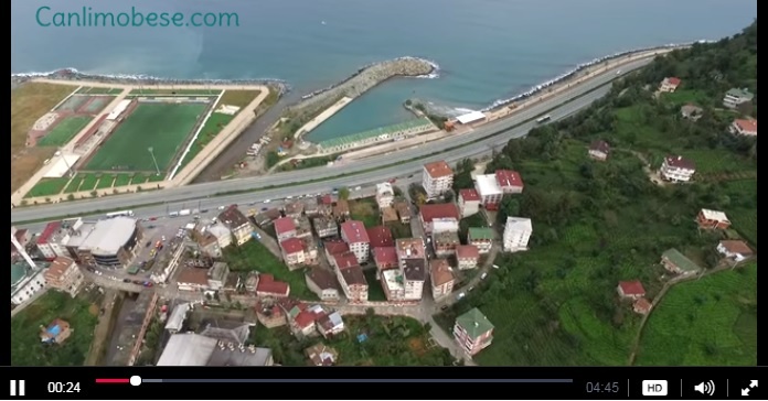 Rize Derepazarı Havadan