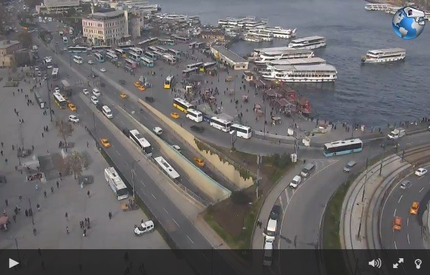 İstanbul Haliç Köprüsü Trafiği Canlı Mobese İzle