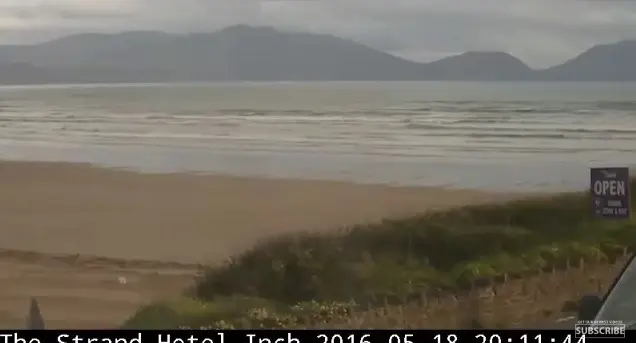 İrlanda Inch Beach Plajı Canlı İzle