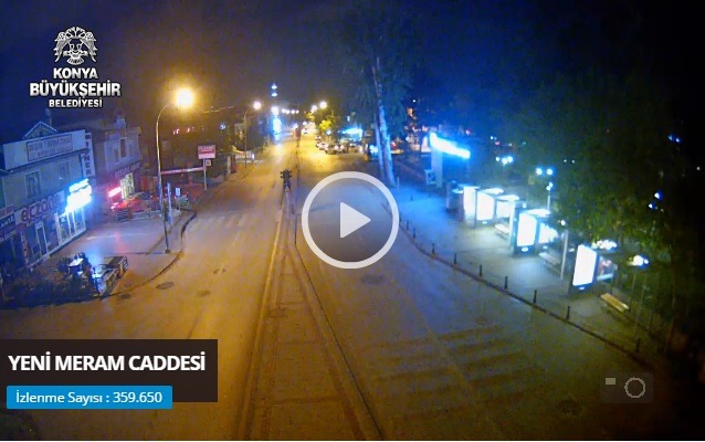 Konya Yeni Meram Caddesi Canlı Mobese İzle