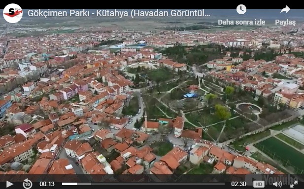 Kütahya Kalesi Havadan Kamera Görüntüleri İzle