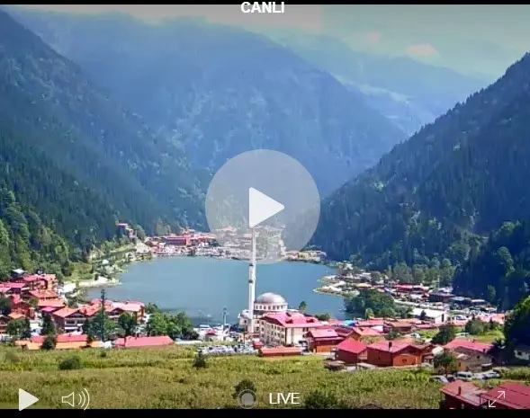 Trabzon Uzungöl Manzara Canlı Kamera İzle
