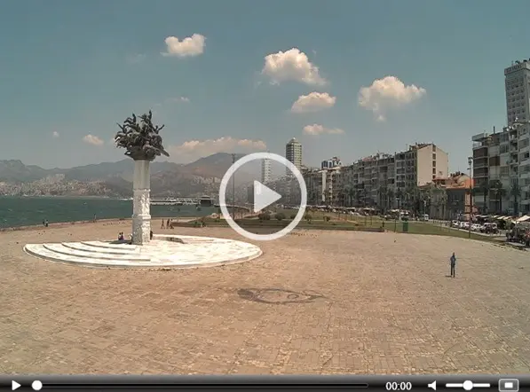 İzmir Gündoğdu Meydanı Canlı Mobese İzle