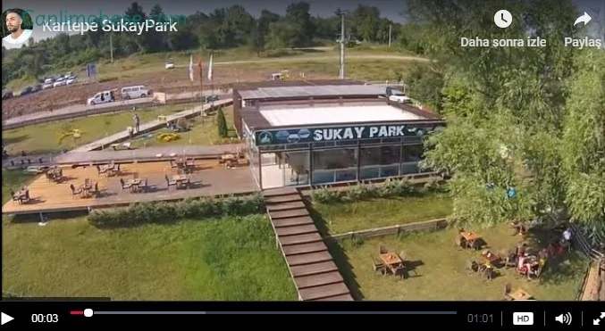 Kocaeli Kartepe SukayPark Havadan Kamera Görüntüleri İzle